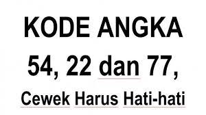 We did not find results for: Arti Kode Angka 54 22 Dan 77 Dalam Bahasa Gaul Berkaitan Sama Bercinta Cewek Harus Hati Hati Tribun Pekanbaru