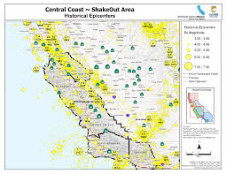 The Great California Shakeout Central Coast Area