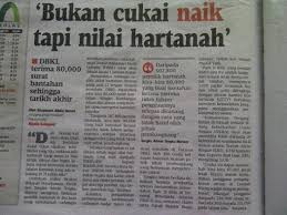 Dibayar 2 kali setahun.untuk detail pasal cukai taksiran ni dari segi pengiraan dan definisi korang boleh pegi ke laman faizaman.com dan baca artikel dia yang bertajuk apa itu cukai taksiran / cukai pintu. Dbkl Cukai Taksiran Naik Perumahan Komersil