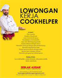 Tentu saja ketika kamu lulus dan melamar kerja, kamu perlu bisa membuat cv sebagai salah. Contoh Surat Lamaran Kerja Cook Helper Contoh Surat