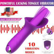 Female-Vibrator-Rechargeable-Clit-Licking-Tongue-Dildo-G-Spot-Oral-Sex-Toy  | eBay