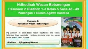 Kunci Jawaban Sastri Basa Kelas 11 Gladhen Wulangan 3