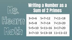 Writing A Number As Sum Of Primes Youtube