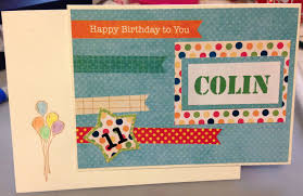 Handmade Birthday Card For 11 Year Old Boy Happy Birthday Colin Handmade Card By Kjones Made For A Very Special 11 Year Old Little Boy Please Visit My Etsy S Kids Cards Cards Handmade Birthday Cards