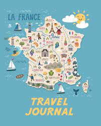 Map Of France For Kids Travel Journal: Map Of France. Kid's Travel Journal. Simple, Fun Holiday  Activity Diary And Scrapbook To Write, Draw And Stick-In. (France Map,  French ... Notebook, Keepsake & Memory Log, Vacation): Journals,  Pomegranate: