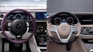 2018 Mercedes S Class Maybach Vs Rolls Royce Phantom Interior Youtube