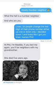 Cool Answers People Got After Texting Their Number Neighbors Bored Panda