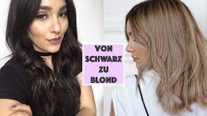 So, als hätte jemand im haar einfach das licht angeknipst. Von Schwarz Auf Blond Meine Haare Farbe Pflege Styling Madametamtam Youtube