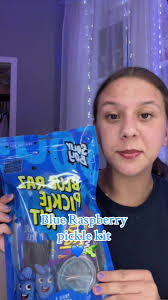 Food Crush Blue Raz Pickle