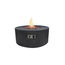 It should also be 48 away from any ceiling or. Modeno Venice 34 In X 15 In Round Concrete Propane Fire Pit In Honed Dark Grey Ofg113 Lp The Home Depot Outdoor Fire Pit Designs Propane Fire Pit Fire Pit Table