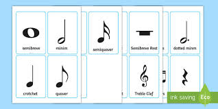 A quarter note gets one beat. Music Notes Images Music Notes Cards Teacher Made