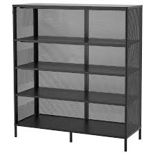 Bekant Shelf Unit Black 47 5 8x52 3 4 Ikea In 2020 Ikea Bekant Shelf Unit Shelving Unit