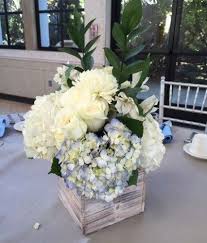 Cute and unique baby shower centerpieces can add a big burst of pizzazz to the room and set the tone for the baby shower! 30 Ideas For Wedding Table White Blue Center Pieces Boy Baptism Centerpieces Baptism Party Decorations Baptism Decorations Boy