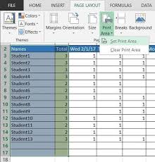 how to create a basic attendance sheet in excel microsoft