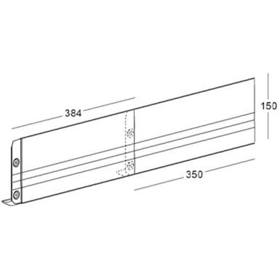 BudMat DRIFT 150/180/270 (Нижняя ветровая планка) - Vita Doors
