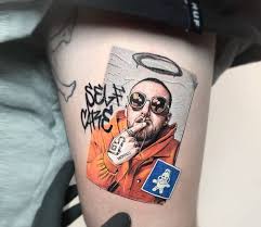 Many celebrities have honored these late rappers through permanent tattoos. Mac Miller Tattoo By Kozo Tattoo Post 30446