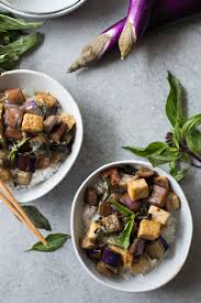 Recipe Vegan Stir Fried Garlic Tofu And Eggplant Recipe Eggplant Tofu Recipe Vegan Recipes Vegetarian Ingredients