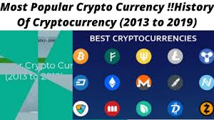 If i could only bet on one cryptocurrency this year, xrp would be it. Most Popular Crypto Currency History Of Cryptocurrency 2013 To 2019 Youtube