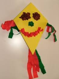 Drachen Mit Krepppapier Falten Und Kleben Basteln Mit Kindern Herbst Basteln Mit Kleinkindern Herbst Drachen Basteln