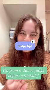 Cant believe we are almost done with the season!! Heres a tip to help you  at nationals! :) #dancecompetition #dancecompetitionjudge #dancejudgelife  #dancecompetitions #dancecomp #dancecompseason ...