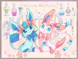 How To Evolve Eevee Into Glaceon In Pokemon Ultra Sun Pokemon Glaceon And Slyveon Happy Birthday Pokemon Pictures Pokemon Anime