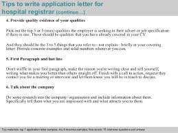 [an assistant registrar provides comprehensive support in areas such as student registration, class scheduling, and records management. Hospital Registrar Application Letter