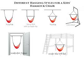 I like the idea of using them so i could use the top bunk as storage for me and my wife. Hanging Chair Under The Loft Bed Or In The Doorway Hanging Chairs