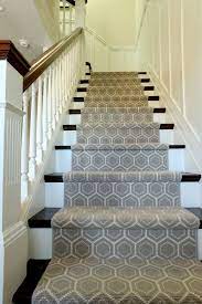 But, this depends on the type of carpeting. Modern Stair Runners Staircase Traditional With Black And White Gray Home And Living Ideas Stair Runner Carpet Carpet Stairs Gray Stair Runner