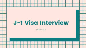 Watch this video to know how! J 1 Visa Interview Questions Documents And Eligibility