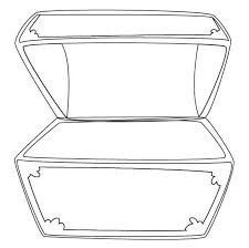 Pirate Treasure Chest Coloring Pages Treasure Chest Pirate Treasure Chest Treasure Chest Craft
