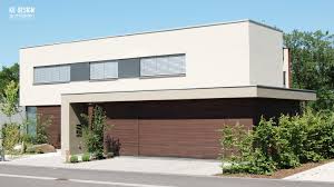 The addition of a garage is also possible with all other hanse haus prefabricated houses. Garage Mit Holzschalung Integriert Ins Haus Haus Anbau Haus Haus Ideen