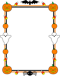 Cute Halloween Border Frame Free Clip Art Halloween Borders Halloween Frames Halloween Clipart Free
