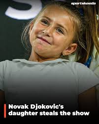 Novak Djokovic's daughter Tara steals the show with her dance moves as she  displays an adorable family tradition at Wimbledon! 🫶😍 Watch here 👇