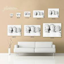 Picture Sizes Canvas Display Photography Wall Art Photo Wall Decor