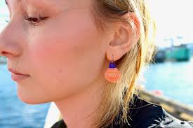 Handmade jewelry and bags at farmer's market