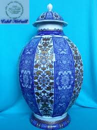 Grosse Pracht Deckel Vase 50cm Echt Kobalt K A Krautheim Selb Bavaria Porzellan Bavaria Porzellan Vase Deckel