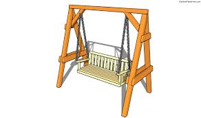 Free diy furniture plans how to build a swing frame the design confidential. Garden Swing Plans Free Garden Plans How To Build Garden Projects