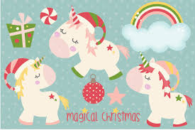 Download Christmas Unicorns And Fairies Unicorn And Fairies Kanahei Wallpapers Cartoon Wallpaper