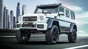 Safe (le tuning responsable), la polizei allemande s'équipe de cette mercedes classe a préparée par brabus. Brabus 700 4x4 Final Edition Is A High And Mighty Amg G63