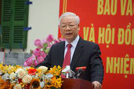 Tổng bí thư nguyễn phú trọng trân trọng cảm ơn và tiếp thu các ý kiến đóng góp của cử tri, đồng thời cho biết, các ứng cử viên dù có trúng cử hay không cũng phải làm công dân gương mẫu của thủ đô ngàn năm văn hiến, nước việt nam anh hùng. Cá»•ng Thong Tin Ä'iá»‡n Tá»­ Quá»'c Há»™i