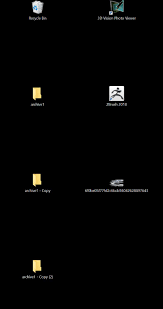 Pick one of the three sizes and the desktop icon size will change. Desktop Icon Spacing Problem