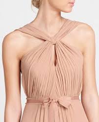 Ann Taylor At Bridesmaid Dresses Silk Georgette Keyhole Halter Bridesmaid Dress With Images Bridesmaid Dresses Halter Bridesmaid Dress Pink Bride