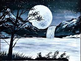 As the title says, landscapes or scenery and portriats taken in good old black and white. Black And White Scenery Painting Step By Step Easy Painting Landscape Painting Youtube