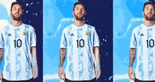 The ease with which messi. Messi Luce La Nueva Camiseta De Argentina Para La Copa America 2021 Besoccer