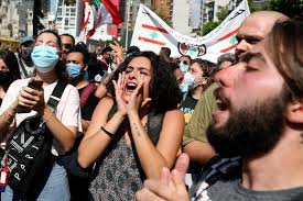 A year on, Beirut port explosion victims still await justice