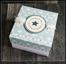 Weihnachtsbox Mit Anleitung Weihnachtsbox Schachteln Basteln Schachtel Basteln