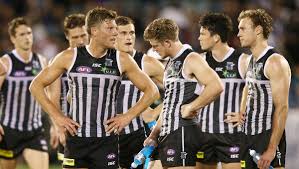 To coincide with their 150th anniversary, port adelaide want to wear the jumper in 2020. Port Adelaide To Wear Black And White Prison Bar Guernsey At Richmond Clash The Times Victor Harbor Sa