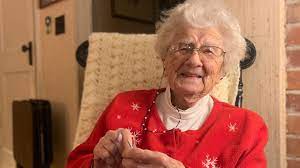 Far advanced in years or life. Dottie Brown The 104 Year Old Maine Knitter Wtol Com