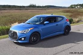 This vehicle was fitted with a turbo back exhaust and a cold air intake. Hd Road Test Review 2016 Hyundai Veloster Rally Turbo 6 Speed Manual Car Revs Daily Com