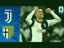 Juventus 2 1 Parma Cr7 Brace Sends Juve 4 Points Clear Of Inter Serie A Tim Juventus Parma Cristiano Ronaldo